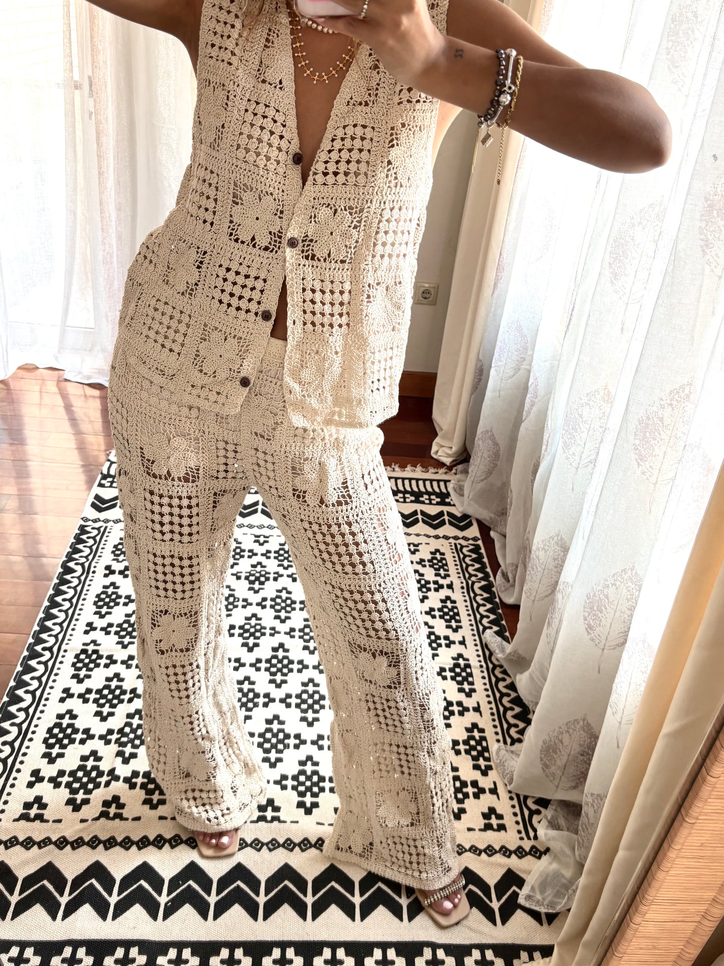 Conjunto Crochê