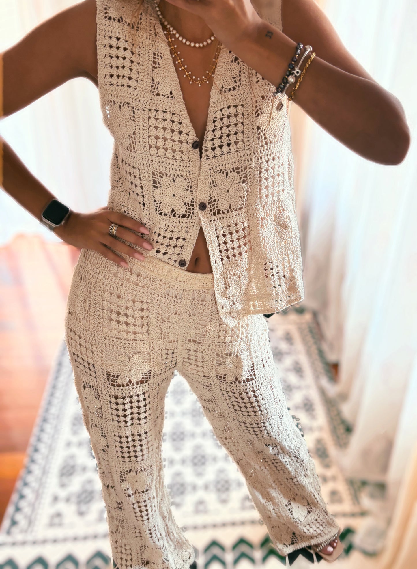 Conjunto Crochê